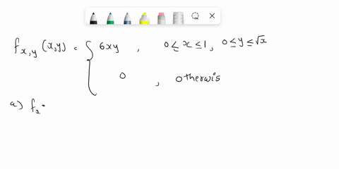 suppose-x-and-y-are-continuous-random-variables-with-joint-pdf-given-by-6xry-0-x10-y-vx-fxxky-otherwise-a-find-fxx-b-find-fyy-are-x-and-y-independent-find-the-conditional-pdf-of-x-given-y-y-23385