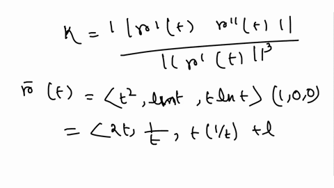 find-the-curvature-of-the-curve-rt-t2lnttlnt-at-the-point-100-30-18-ybo-1-7-7-17938