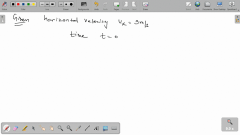 a-projectile-is-fired-in-the-earths-gravatational-field-with-a-horizontal-velocity-of-v900-ms-how-far-does-it-go-in-the-horizontal-direction-in-0550s-how-far-does-the-projectile-go-in-the-ve-62688