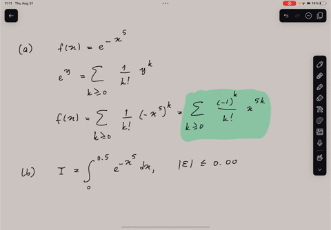 5-a-find-the-maclaurin-series-representation-cf-f-12-pts-l-use-the-scries-in-above-to-approximate-error-0003c3-2-pts-dr-with-26656