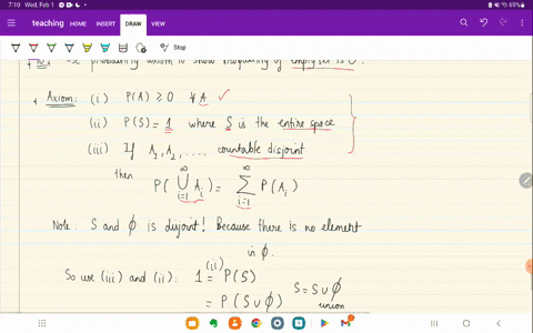 using-the-axioms-of-probability-prove-that-the-probability-of-the-empty-set-is-zero