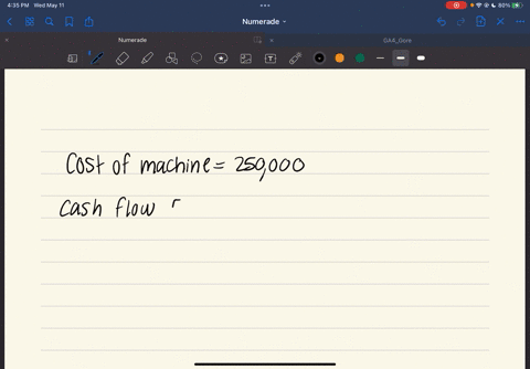the-cost-of-a-new-machine-is-250000-the-machine-has-a-five-year-life-and-no-salvage-value-if-the-cash-flow-each-year-is-equal-to-25-of-the-cost-of-the-machine-calculate-the-payback-period-fo-00869