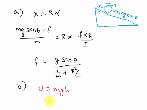 problem-5-rotational-motion-a-hoop-and-sold-disk-with-mass-m-05-kg-and-radius-r-025-m-are-placed-at-the-top-of-an-incline-at-height-h-100-m-the-objects-are-released-from-rest-and-roll-down-w-98244