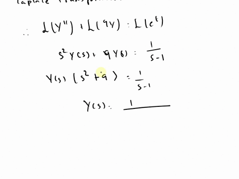 use-the-laplace-transform-to-solve-the-given-initial-value-problem-y-9y-et-y0-0-y-0-0-72119