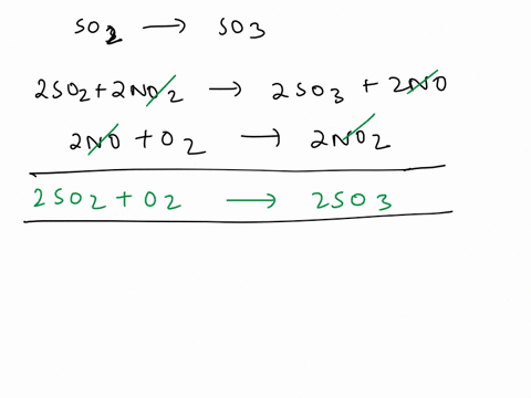 12101-sulfur-dioxide-is-oxidized-to-sulfur-trioxide-in-the-following-sequence-of-reactions-sog-2nog-2sog-2nog-2-nog-og-2-nog-a-write-the-chemical-equation-for-the-overall-reaction-6-identify-88884
