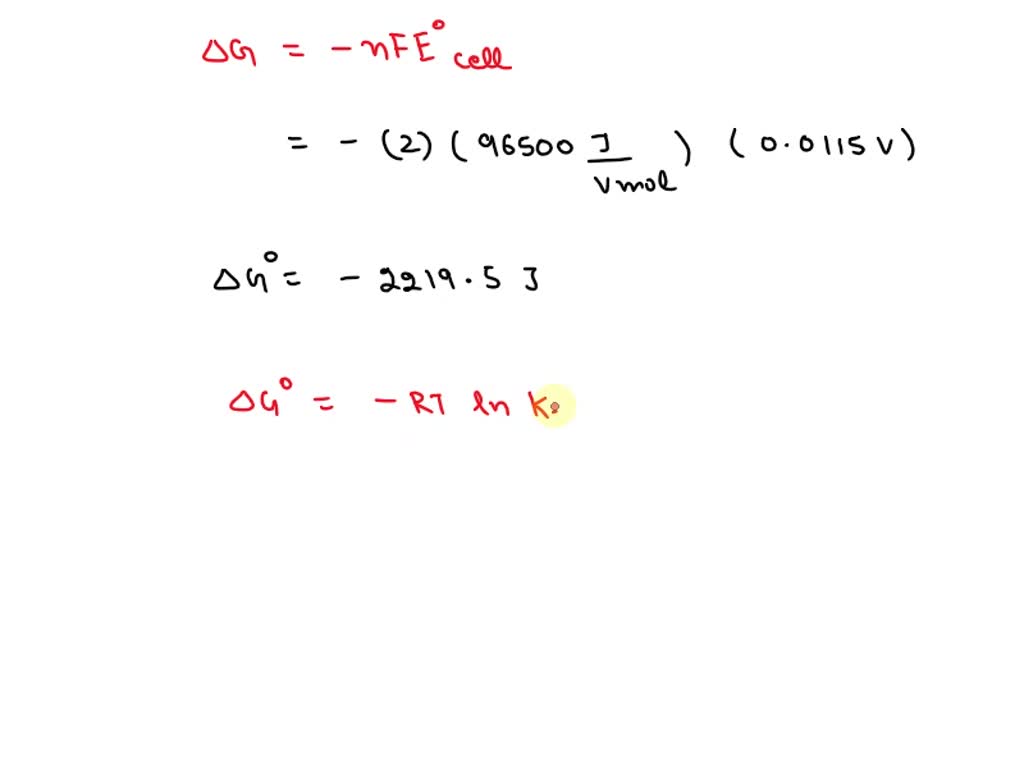 SOLVED: Calculate the equilibrium potential for k+ at 20c on the screen ...