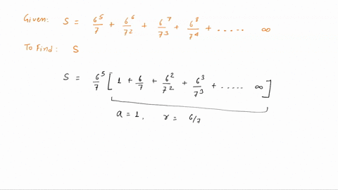use-the-formula-for-the-sum-of-a-geometric-series-to-find-the-sum-or-state-that-the-series-diverges-enter-div-for-divergent-series-85127