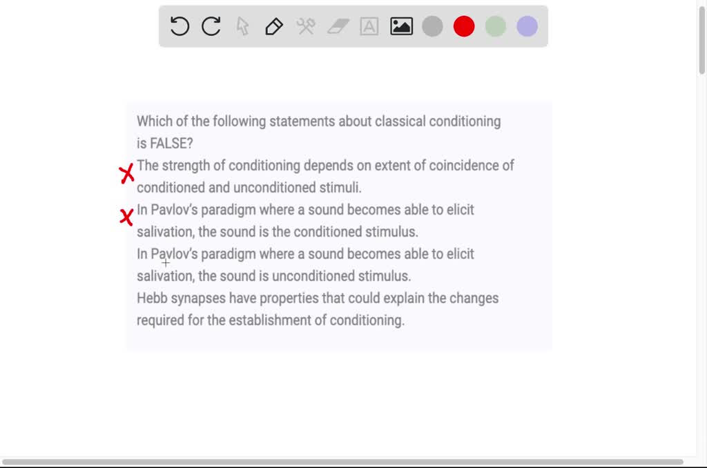 SOLVED: In the context of Pavlov's studies on classical conditioning ...