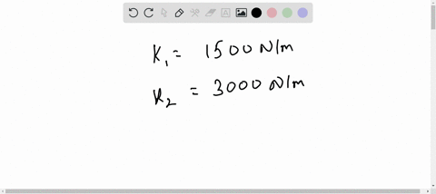 two-springs-of-spring-constants-1500-nm-and-3000-nm-respectively-are-stretched-with-the-same-force-they-will-have-potential-energy-in-the-ratio