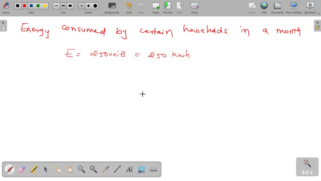 SOLVED A certain household has consumed 250 units of energy during a