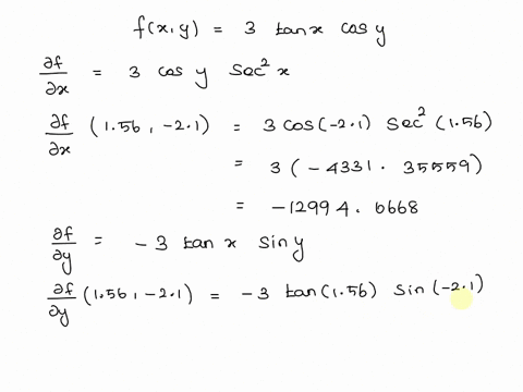 assume-the-function-f-is-defined-as-flxy-3tanxcosy-use-differentiation-rules-to-find-the-exact-partial-derivatives-and-and-evaluate-those-exact-partial-derivatives-at-156-21-use-the-finite-d-34382
