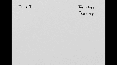 state-sales-tax-y-is-directly-proportional-to-retail-price-x-an-item-that-sells-for-188-dollars-has-a-sales-tax-of-1442-dollars-find-a-mathematical-model-that-gives-the-amount-of-sales-tax-y-in-terms-