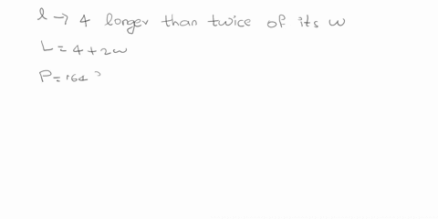 solve-the-length-of-a-rectangular-room-is-feet-longer-than-twice-its-width-ifthe-room-perimeter-is-164-feet-what-are-the-toom-dimensions-answer-width-length-14894