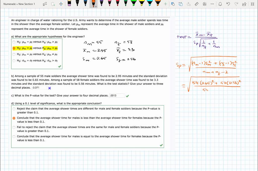 SOLVED An engineer in charge of water rationing for the U.S. Army