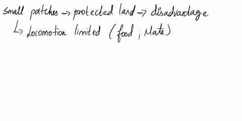 one-reason-why-small-patches-of-protected-land-could-be-disadvantageous-is-____-a-it-would-be-difficult-for-forests-rangers-to-keep-track-of-the-different-patches-b-it-would-require-too-many-12178