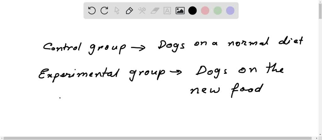 SOLVED identify the control group the experimental group the