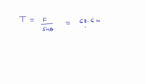 a-magnet-of-mass-700-kg-is-suspended-from-the-ceiling-by-a-cord-as-shown-a-large-magnet-is-somewhere-off-to-the-right-pulling-on-the-small-hanging-magnet-with-a-constant-force-of-f-940-n-at-99706