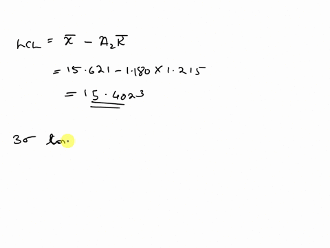 tensile-strength-of-a-metal-alloy-is-specified-as-155-05-kgmm2-subgroups-of-10-measurements-are-taken-periodically-after-20-subgroups-the-sum-of-the-20-sample-means-was-determined-to-be-3124-37828