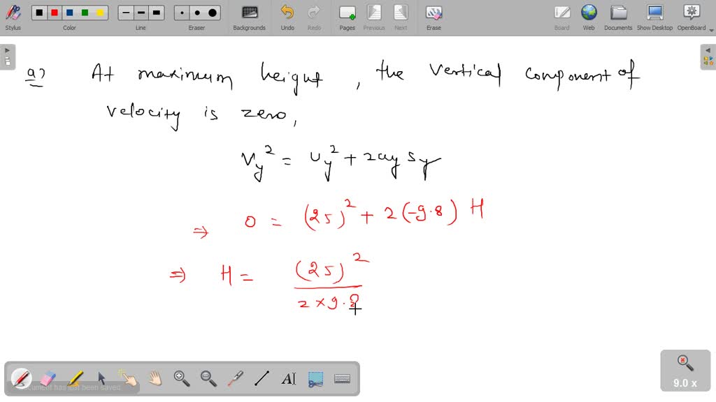 SOLVED A local football player is practicing football on top of 25m