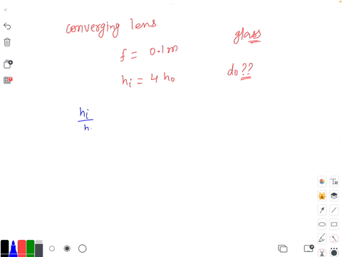 you-want-to-use-a-converging-lens-with-a-focal-length-of-01m-as-a-magnifying-glass-you-want-to-form-a-virtual-image-which-is-four-times-the-height-of-your-object-where-should-you-place-the-o-99858