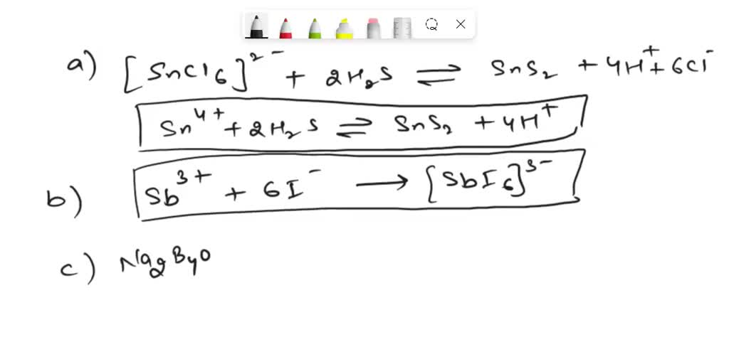 SOLVED 2. Write a balanced net ionic equation for the following