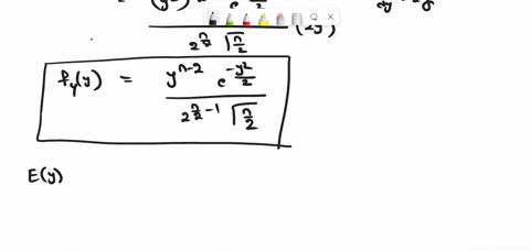 let-x-be-a-random-variable-with-chi-square-distribution-with-n-degrees-of-freedom-also-let-y-xi-find-the-mean-and-variance-of-y-97976