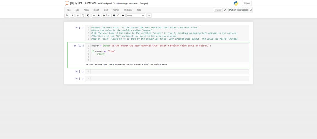 VIDEO solution: Create a public static boolean field named detailedMode ...