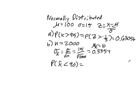 12-students-taking-a-standardized-iq-test-had-a-mean-score-of-100-with-a-standard-deviation-of-15-assume-that-the-scores-are-normally-distributeda-find-the-probability-that-a-student-had-a-s-41807