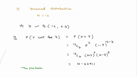 a-binomial-distribution-with-a-sample-size-of-12-has-a-probability-of-success-of-03-what-is-the-probability-that-x-will-be-7-what-is-the-probability-that-x-will-be-less-than-or-equal-to-3-wh-87776