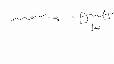 how-many-carboxylic-acid-products-form-when-the-following-alkyne-is-treated-with-ozone-then-water-saveforlater-32157