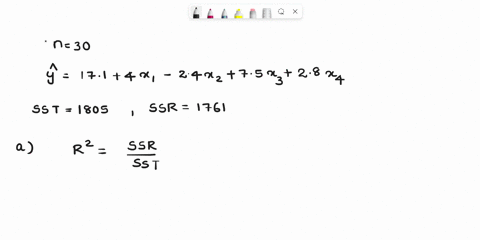 exercise-1513-algo-multiple-coefficient-of-determination-the-following-estimated-regression-equation-is-based-on-30-observations-y-171-4c1-24t2-75t3-2804-the-values-of-sst-and-ssr-are-1805-a-50051