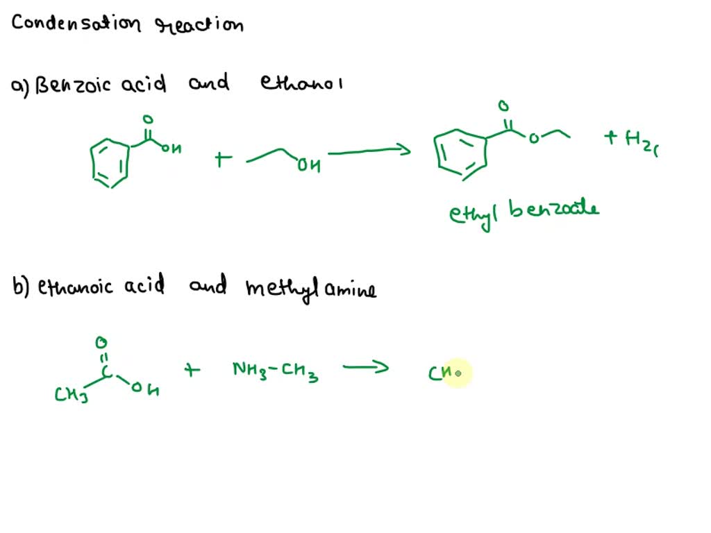 Solved Draw The Condensed Structure Of The Compounds Formed By Condensation Reactions Between 1152