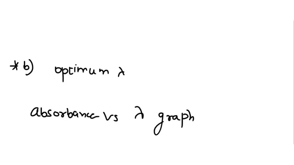 SOLVED Student is instructed to determine the concentration of a