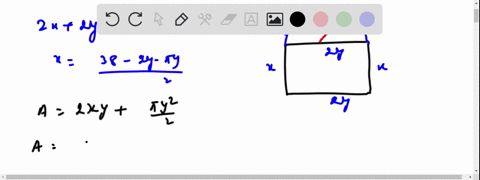 a-norman-window-has-the-shape-of-a-semicircle-atop-a-rectangle-so-that-the-diameter-of-the-semicircle-is-equal-to-the-width-of-the-rectangle-what-is-the-area-of-the-largest-possible-norman-w-95504