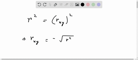 if-the-coefficient-of-determination-r2-is-a-positive-value-then-the-coefficient-of-correlation-rxy-can-be-either-positive-or-negative-must-be-zero-can-be-larger-than-1-must-also-be-positive-24488