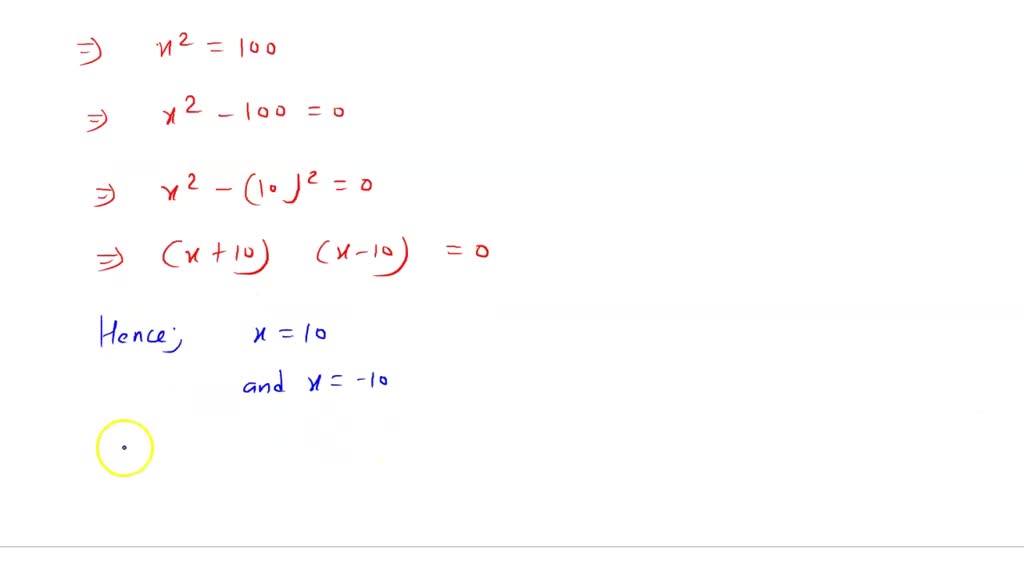 solved-find-all-real-square-roots-of-100