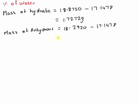 data-table-mass-of-empty-test-tube-g-mass-of-test-tube-and-hydrate-g-mass-of-hydrate-g-mass-of-test-tube-and-anhydrous-dry-sample-g-mass-of-water-lost-g-water-in-hydrate-g-171478-g-188750-g-26006