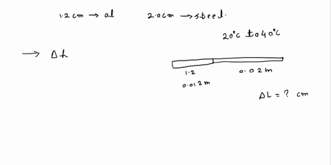 a-straight-rod-consists-of-a-12-cm-long-piece-of-aluminum-attached-to-a-20-cm-long-piece-of-steel-by-how-much-will-the-length-of-this-rod-change-if-its-temperature-is-increased-from-20c-to-4-37186