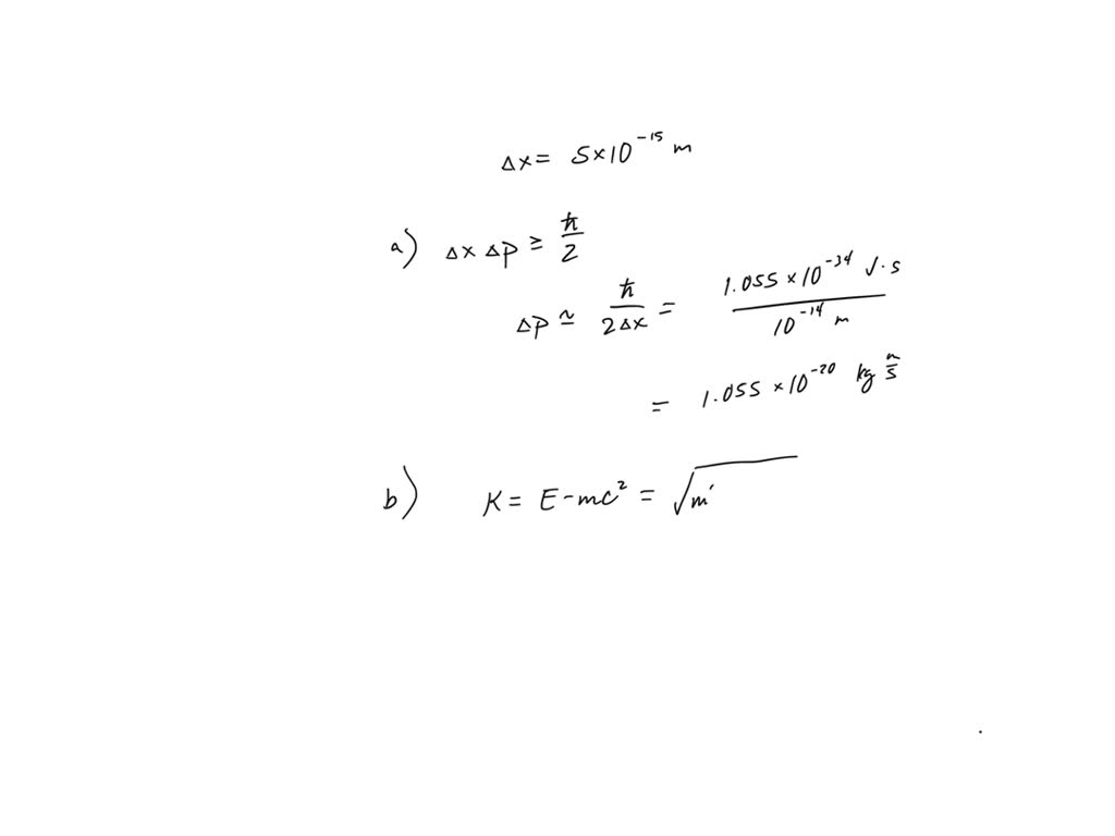 SOLVED: Proton Energy in a Nucleus. The radii of atomic nuclei are of ...