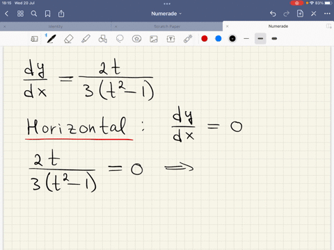 find-the-points-on-the-curve-where-the-tangent-is-horizontal-or-vertical-if-you-have-a-graphing-device-graph-the-curve-to-check-your-work-enter-your-answers-as-a-comma-separated-list-of-orde-46856