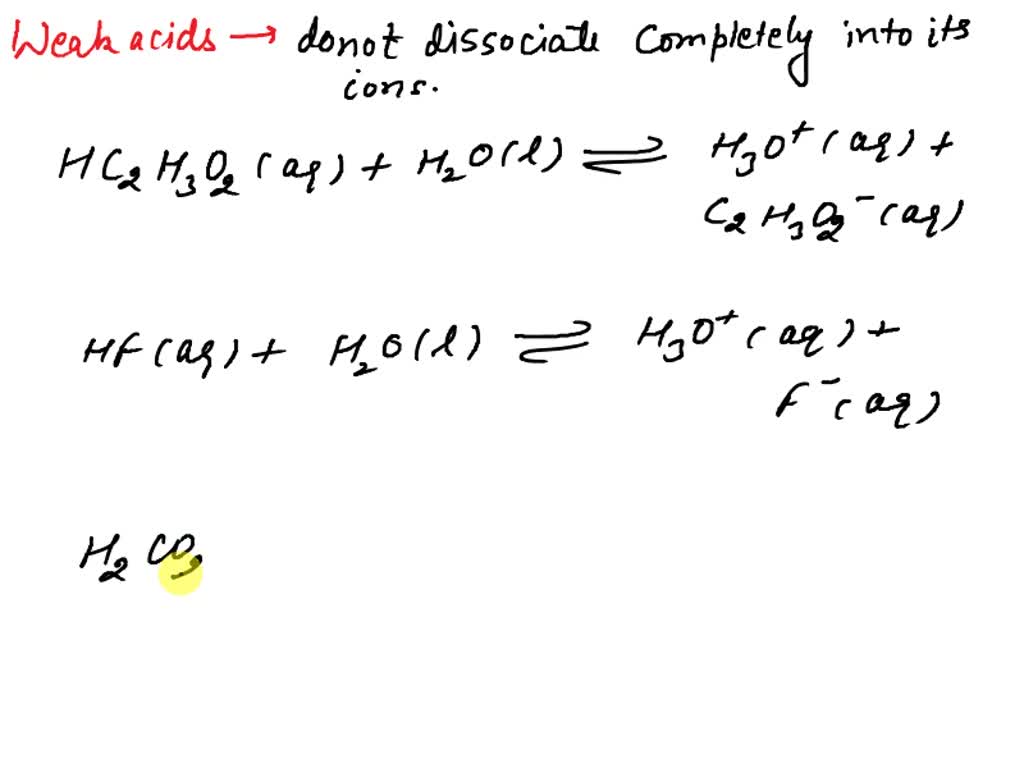 SOLVED: Which solution is the [H3O+] less than 0.250 M? 0.250 M HC2H3O2 ...