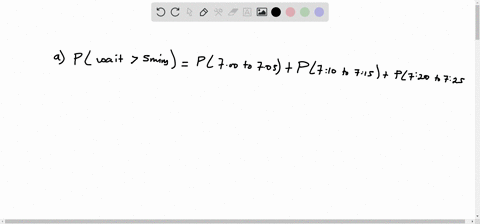 you-arrive-at-a-bus-station-between-7-am-and-725-am-each-day-but-your-arrival-time-is-a-random-variable-that-is-uniformly-distributed-between-these-times-a-bus-leaves-the-station-at-710-am-7-36542