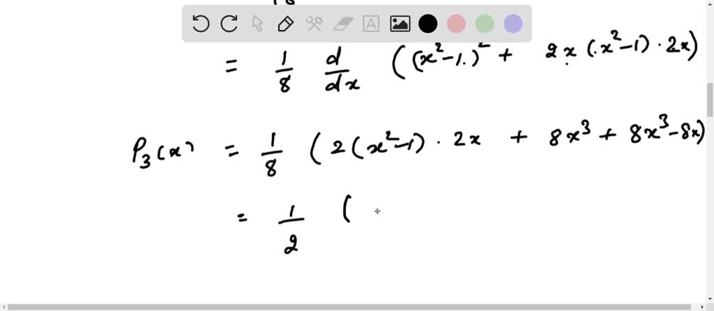 SOLVED: Starting from the Rodrigues formula, derive the orthonormality ...