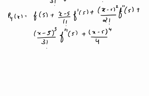 find-the-nth-taylor-polynomial-for-the-function-centered-at-c-fx-inx-n-4-c-5-pax-30813