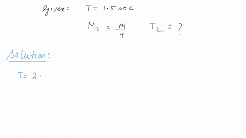 the-time-period-of-oscillation-of-a-magnet-in-a-vibration-magnetometer-is-15-seconds-the-time-period-of-oscillation-of-another-magnet-similar-in-size-shape-and-mass-but-having-onefourth-magnetic-momen