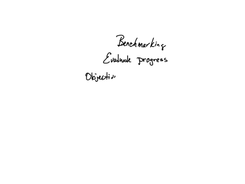 benchmarking