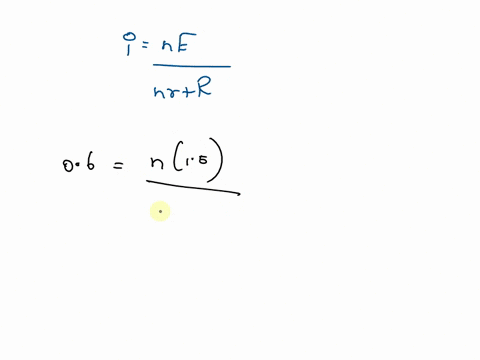 the-number-of-dry-cell-each-of-emf-15v-and-internal-resistance-05ohm-that-must-be-joined-in-series-with-resistance-of-20ohm-so-as-to-send-a-current-of-06ampere-through-the-circuit-67865