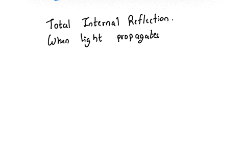 using-snells-law-explain-why-total-internal-reflection-occurs-hint-using-the-example-of-a-glass-to-air-interface-use-snells-law-to-predict-the-angle-of-refraction-for-angles-of-incidence-les-88389