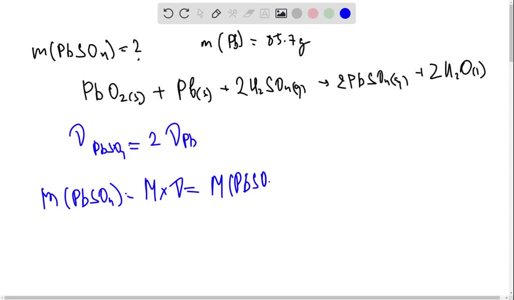 SOLVED A car battery produces electricity because of the reaction