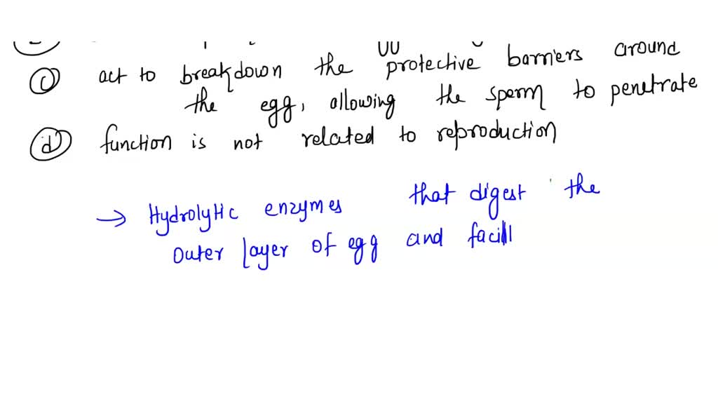 SOLVED Proteases and hyaluronidase are both enzymes. What is their